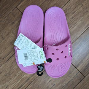 Pink Classic Crocs Slide, Women's Size 7, Tags still on, Brand new!